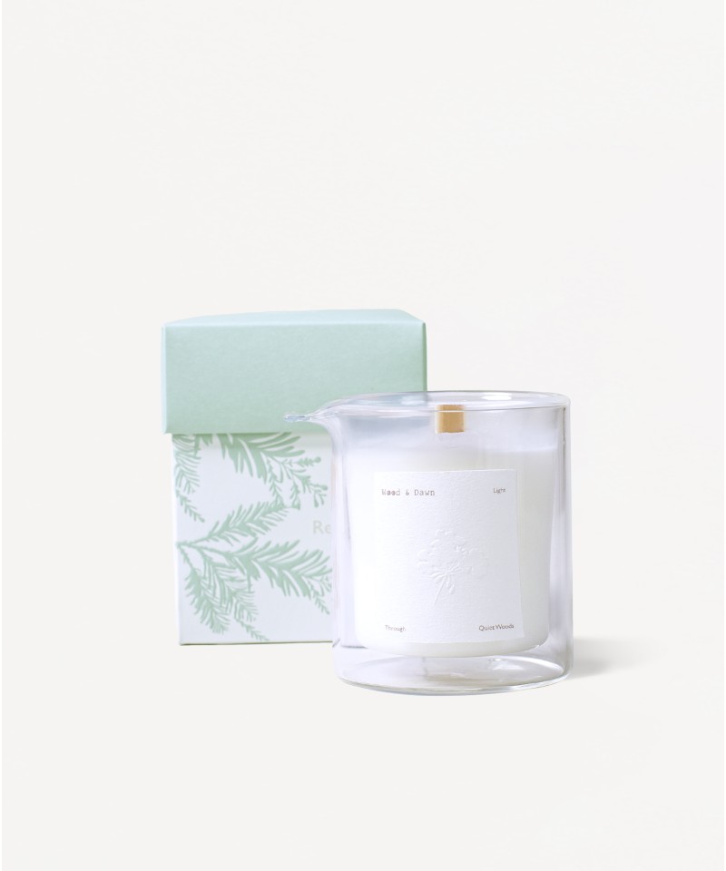 Glow_解憂的樹 木片香氛蠟燭 120G