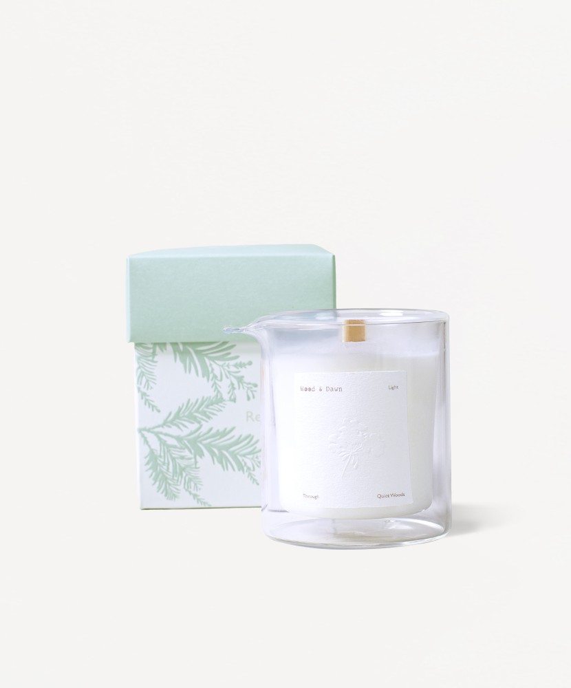 Glow_解憂的樹 木片香氛蠟燭 120G