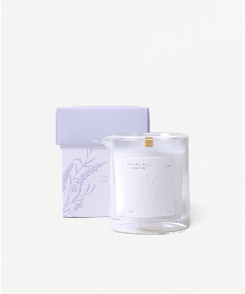 Glow_雨後的普羅旺斯 木片香氛蠟燭 120G