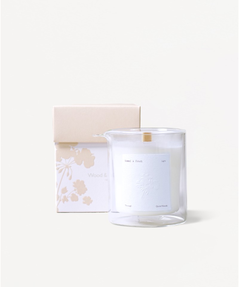 Glow_灰木曙光 木片香氛蠟燭 120G