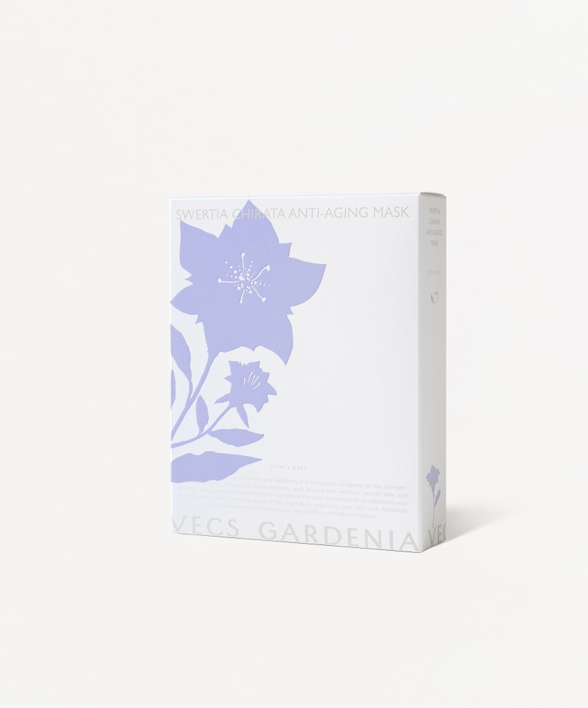 Glow_龍膽葉賦活抗老面膜 6片裝