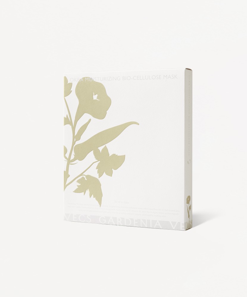 秋葵保濕緊緻生物纖維面膜5片裝