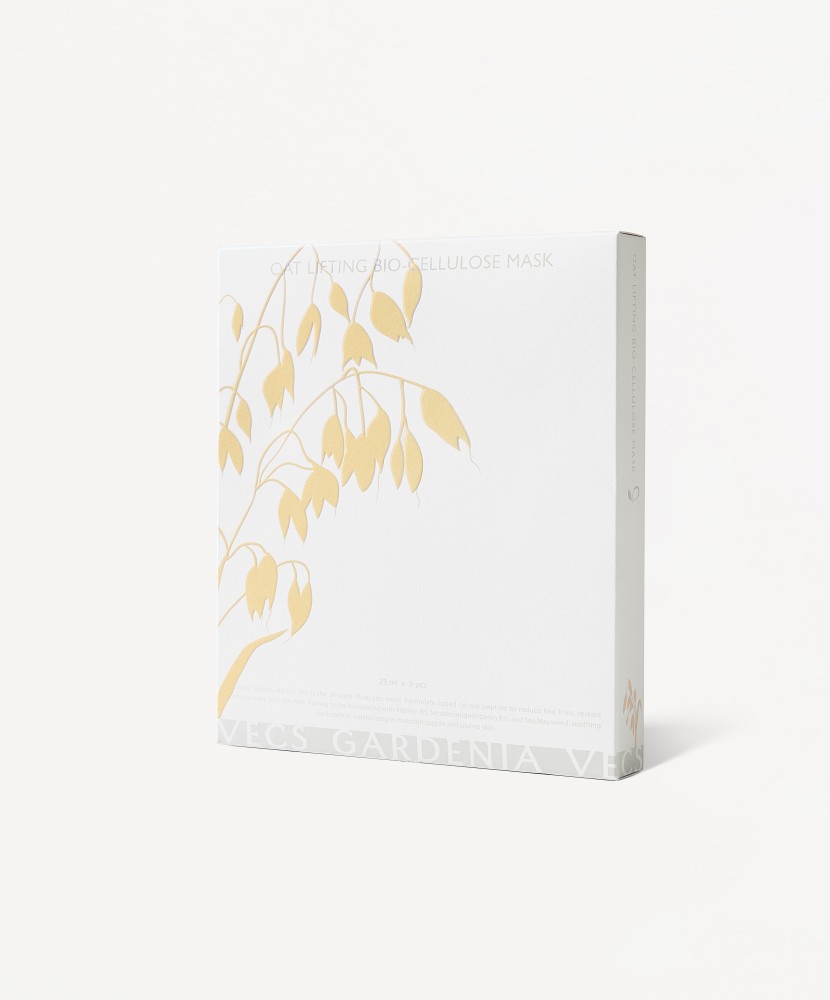 燕麥彈潤緊實生物纖維面膜 5片裝